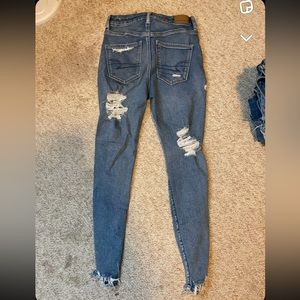 American Eagle Ripped Jeans.
